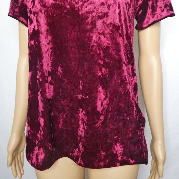 High Street Karma Velvet Graphic T Shirt Tee Small - Picture 4 of 8